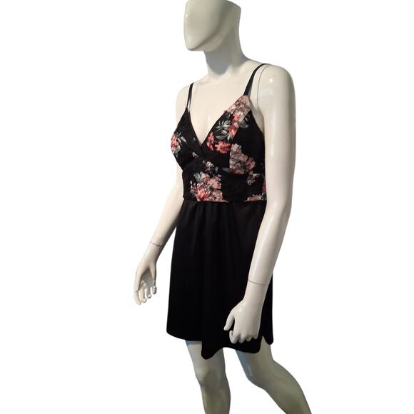 Y2K Lily Rose Babydoll Lace Womens size Large Floral Whimsigoth fairycore Dress - Picture 5 of 9